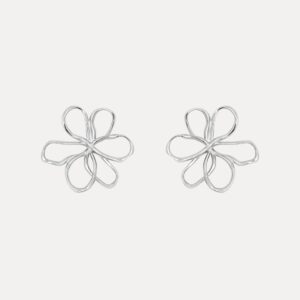 Petite Floral Threaded Earrings